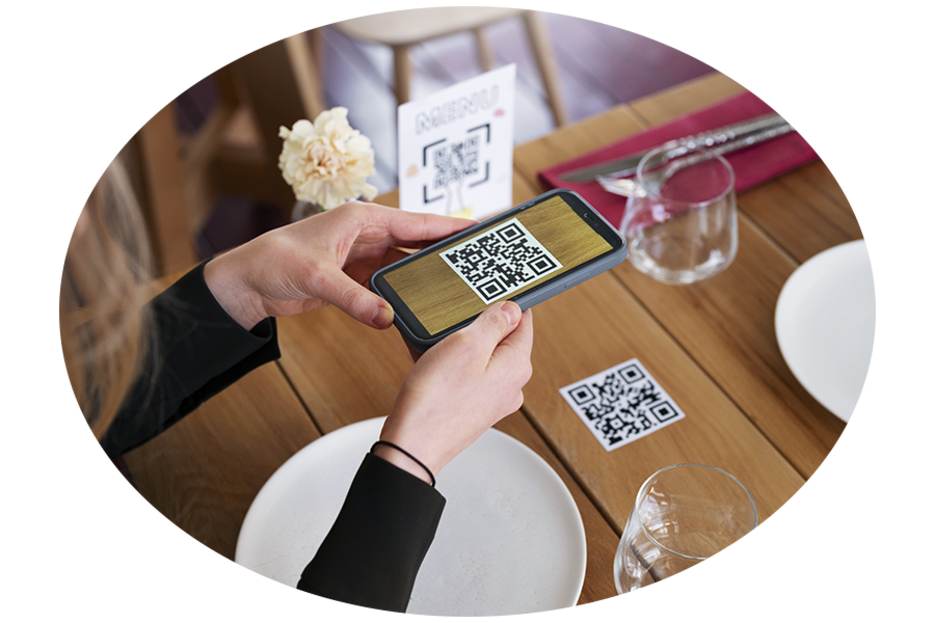 QR Codes à flasher sur vos tables et vitrines QR Codes à flasher sur vos tables et vitrines